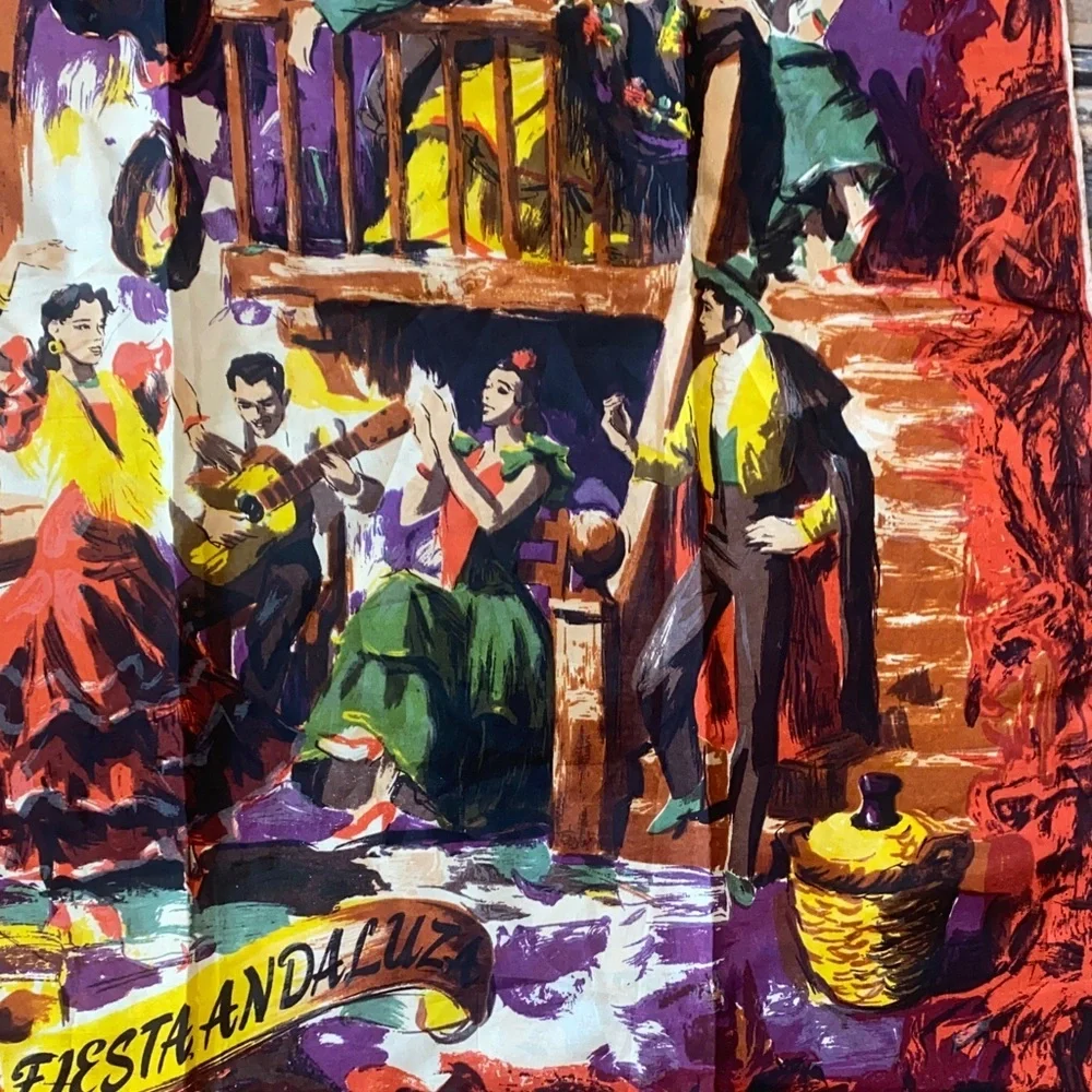 Fiesta Andaluza Artistic Scarf